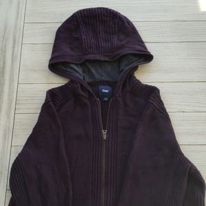Maroon Gap Hoodie